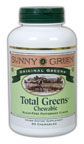 Sunny green: Total greens chewable 60 Chw Peppermint
