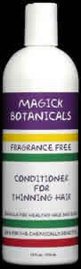 CONDITIONER THIN HAIR FRAGRANCE FREE Case of 1 / 16 OZ from Magick Botanicals