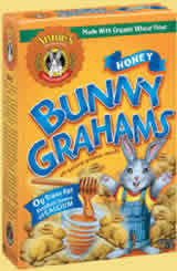 BUNNY GRAHAMS,OG,HONEY Case of 12 / 7.5 OZ from Annies Homegrown
