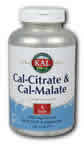 Kal - Cal-citrate and cal-malate 120 tabs