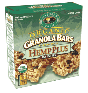 GRANOLA BAR,OG,HEMP PLUS Case of 144 / 1.4 OZ from Nature's Path
