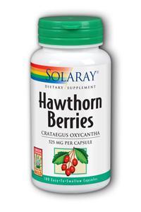 Hawthorn Berries 180ct 525mg from Solaray