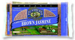 RICE,OG,JASMINE,BROWN Case of 12 / 2 LB from Lundberg Farms