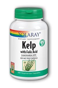 Solaray: Kelp 180ct 640mg