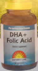 DHA Plus Folic Acid 60ct from Natures Life