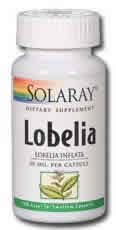 Lobelia 100ct 50mg from Solaray