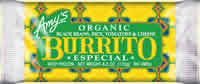 BURRITO ORGANIC ESPECIAL Case of 12 / 6 OZ from AMY'S