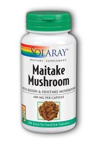 Maitake Mushroom 100ct 600mg from Solaray