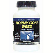 Horny Goat Weed 90 capsules from NATURAL TREASURES