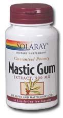 Mastic Gum Extract Dietary Supplements