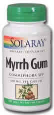 Myrrh Gum 100ct 650mg from Solaray