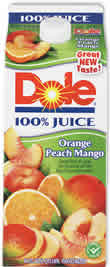 JUICE,ORNGE PEACH MANGO Case of 8 / 64 OZ from DOLE