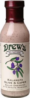 DRESSING,KALAMATA&CAPER Case of 12 / 12 OZ from Drews All Natural