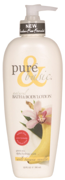 Body ltn,parbn fr,wld ban Case of 1 / 12 OZ from Pure & Basic