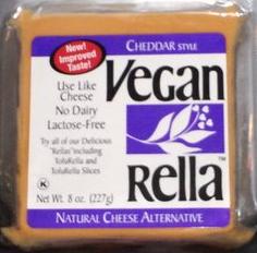 Veganrella,cheddar Case of 6 / 8 OZ from Rella Good Cheese Co