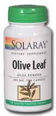 Olive Leaf 100ct 300mg from Solaray