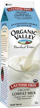 MILK,OG,UHT,LACTOSE FR,LF - 12 / 32 OZ from Organic Valley