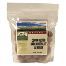 ALMONDS,COCOA Case of 8 / 10 OZ from WoodStock Farms