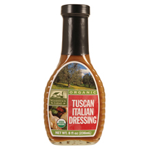 DRRESSING,OG,TUSCAN ITAL Case of 12 / 8 OZ from WoodStock Farms