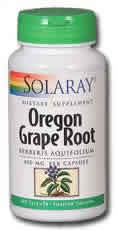Oregon Grape Root 100ct 550mg from Solaray