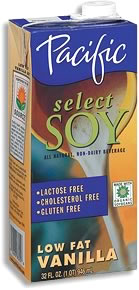 SELECT SOY DRINK,OG,VANLA Case of 12 / 32 OZ from Pacific Foods