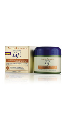 Avalon organic botanicals - Essential lift restructuring night creme 2 oz