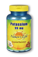 Natures life - Potassium, 99 mg 250ct