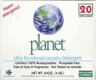 LAUNDRY,DET,POWDRD ULTRA Case of 10 / 64 OZ from Planet Inc