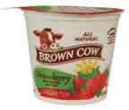 WHL MLK YGRT,STRAWBERRY Case of 12 / 6 OZ from Brown Cow West Inc
