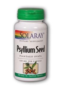 Psyllium Seeds 100ct 630mg from Solaray