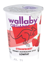 Wallaby Yogurt Company: Yogurt,og,lf,strawberry 6 OZ