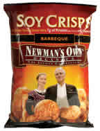 Soy crsips,bbq Case of 12 / 3.5 OZ from Newman's Own Organics