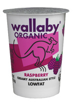 YOGURT,OG,LF,RASPBERRY - 12 / 6 OZ from Wallaby Yogurt Company