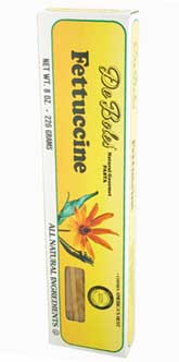 ARTICHOKE FETTUCINE,OG Case of 12 / 8 OZ from DeBoles