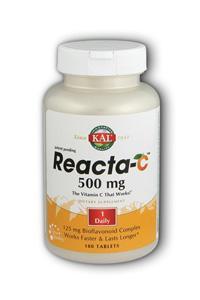 Reacta-C 500mg with Bioflavonoids 180 Tabs from KAL