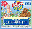 Teething biscuit,og,orig Case of 12 / 4.6 OZ from Earths Best (Hain)