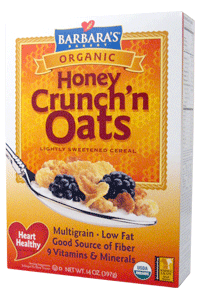 HONEY CRUNCH'N OATS,OG Case of 12 / 14 OZ from Barbaras Bakery