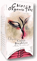 Choice Organic Teas: Tea,og,celtic breakfast 20 CT