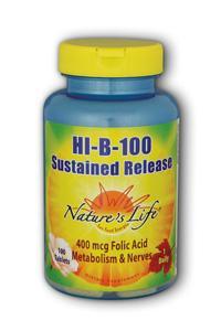 Natures Life: HI-B-100 B-Complex 100ct