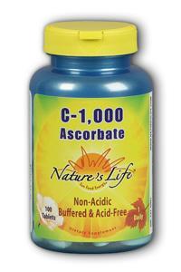 Natures Life: C-1,000 Ascorbate 100ct