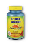 C-1000 mg Ascorbate 100ct from Natures Life