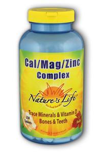 Natures Life: Cal Mag Zinc Complex 250ct