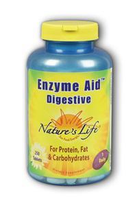 Natures Life: Enzyme Aid Digest Tab 250ct