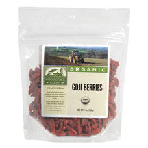 BERRIES,OG,GOJI Case of 8 / 7 OZ from WoodStock Farms