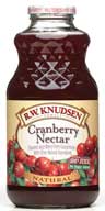 JUICE,CRANBERRY NECTAR Case of 12 / 32 OZ from Knudsen R W