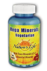 Natures Life: Vegetarian Mega Minerals 100ct