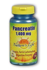 Natures Life: Pancreatin 4X Strength 100ct
