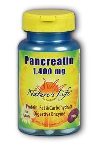 Natures Life: Pancreatin 4X Strength 50ct
