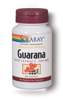 Guarana seed extract, 60ct 200mg