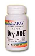 Solaray: Super Dry ADE 60ct